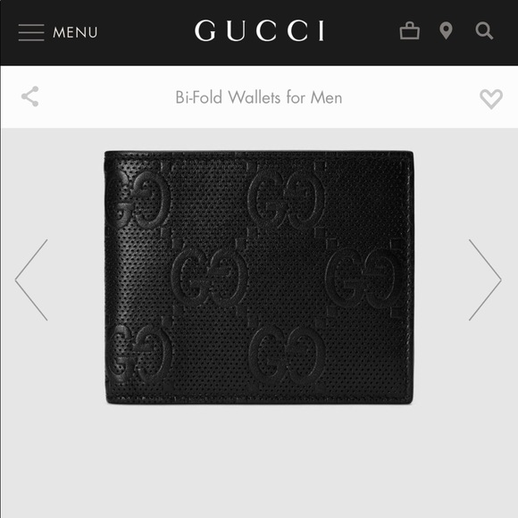 GUCCI GG embossed wallet - BRAND NEW - Picture 1 of 8